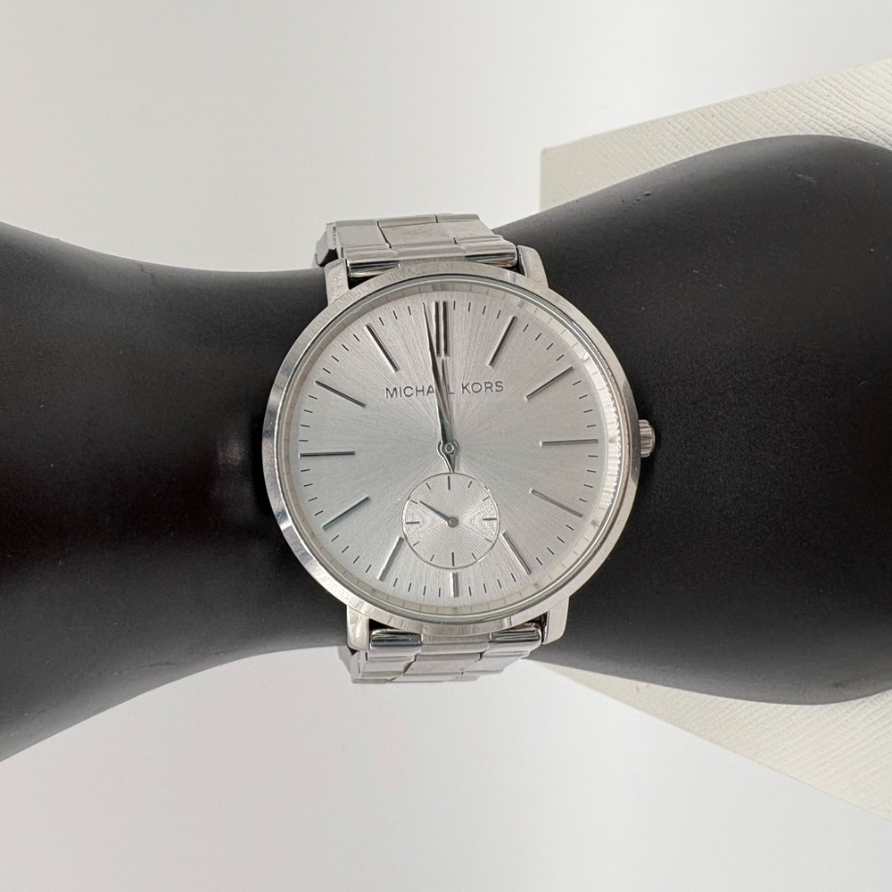 Michael Kors Silver Tone Quartz Watch